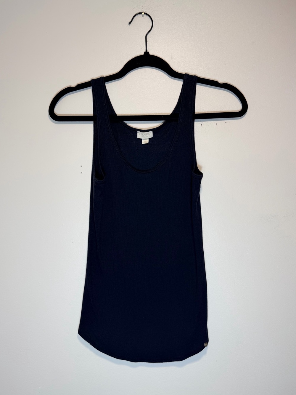 Hanro intimates black Scoop Neck Tank